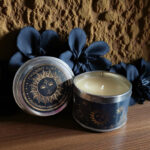 Bougie Parfumée du Soleil Crépusculaire- Senteur Vanille et de Bois de Santal