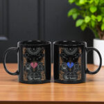 Mug Pour Duo - Couple -  "Lovers Tarot"