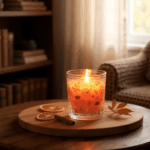 Bougie Vanille Chaude & Feuilles d’Automne – Image 2