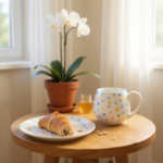 Mug Blanc à Pois - 500ml – Image 2