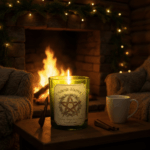 Bougie Solstice d'Hiver - Senteur canneberge, orange et cannelle - Noel – Image 3