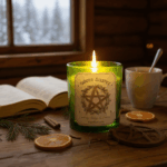 Bougie Solstice d'Hiver - Senteur canneberge, orange et cannelle - Noel – Image 2