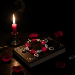 Bracelet Halloween - Dents de Vampire & Rouge