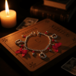 Bracelet Halloween - Dents de Vampire & Etoiles