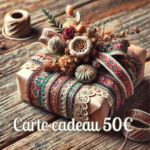 Carte cadeau de 50 euros