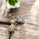 Broche Chat Discret