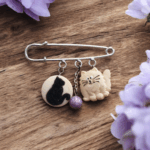 Broche Féline Charme Mystérieux