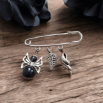 Broche  Ange Noir