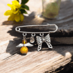 Broche  Ange Jaune