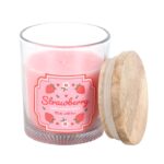 Bougie  Parfumée à la Fraise – Douceur et Élégance pour Votre Intérieur – Image 2
