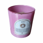Bougie Astro 1 Bélier - Senteur Bois de Cèdre - Pierre Quartz Rose (Bobo) – Image 2