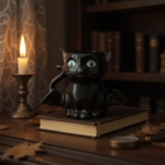 Witchy Cat – Mug Céramique Chauve-Souris Noir Magique – Image 2