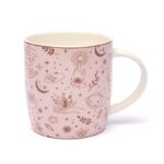 Mug rose & or - symboles mystiques  – Avec Infuseur – Image 4
