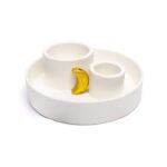 Brûleur Céramique Blanc - Lune Dorée - Pour Encens, Palo Santo & Bâton Fumigation – Image 3