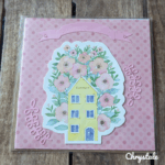 Carte Double "Maison en Fleurs Roses – Summer – Image 2
