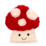 Bouillotte Micro-ondulable – Champignon Peluche à la Lavande – Image 2