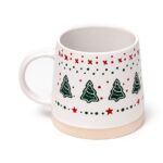 Mug en grès - Sapins & Etoiles – Image 3