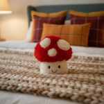 Bouillotte Micro-ondulable – Champignon Peluche à la Lavande