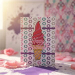 Carte Double "Happy Birthday – Glace Tourbillon"