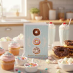 Carte Double "Joyeux Anniversaire – Donuts Gourmands"