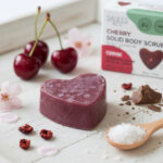 Savon Exfoliant Cœur à la Cerise