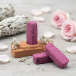 Blocs Encens Rose & Sauge blanche - Rituel de douceur