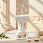 Brûle-Parfum Colonne Grecque - L’aromathérapie façon temple antique