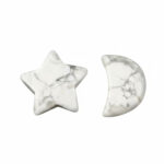 Lune & Étoile – Turquoise Blanche- Apaisement, Communication, Protection – Image 2