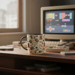 Mug Retro 80s – Pause Café Nostalgique & Icônes Cultes – Image 2