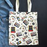 Totebag Retro 80s – Nostalgie Arcade & Style Vintage