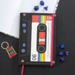 Carnet A5 Retro Cassette Tape – Nostalgie Musicale & Style Vintage