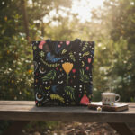 Totebag Midnight Bloom – Élégance Nocturne & Esprit Folk – Image 2