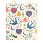 Totebag Midnight Bloom – Crème – Image 3