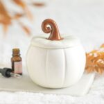 Brûle-Parfum Citrouille blanc– Douceur d’Automne & Ambiance Enchantée