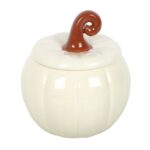 Brûle-Parfum Citrouille blanc– Douceur d’Automne & Ambiance Enchantée – Image 5