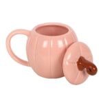 Mug Citrouille Rose – Douceur d’Automne & Touche Gourmande – Image 4