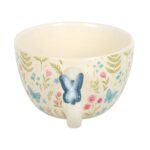 Tasse à motif floral Luna Bloom avec papillon – Image 4