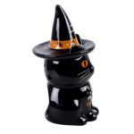 Brûle‑Parfum  “Chat Noir Folklorique” – La Touche Automnale au Charme Mystérieux – Image 3