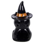 Brûle‑Parfum  “Chat Noir Folklorique” – La Touche Automnale au Charme Mystérieux – Image 4
