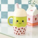 Mug “Bubble Tea” – La Compagne Kawaii pour Siroter Vos Boissons avec Style
