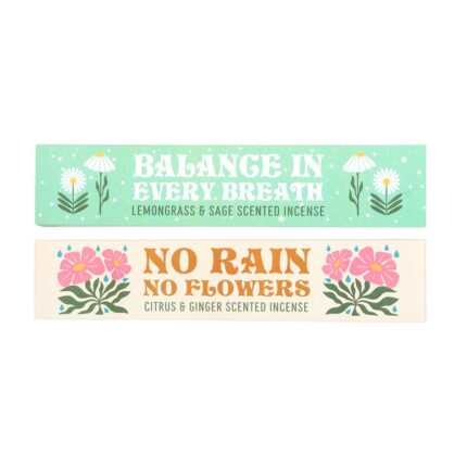 Lot de 2 Encens “Italian Summer” Citron & Fleur d&rsquo;oranger